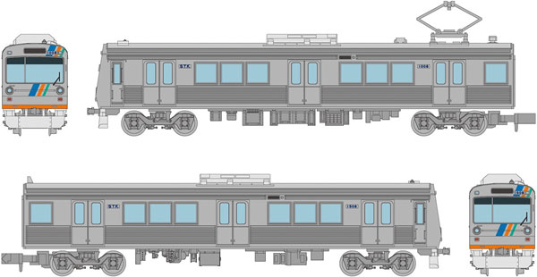 鉄道コレクション 静岡鉄道1000形ありがとう1008編成2両セット[トミーテック]