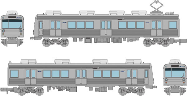 鉄道コレクション 静岡鉄道1000形(分散冷房車登場時塗装)2両セットC[トミーテック]