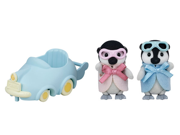 シルバニアファミリー ペンギン赤ちゃんのなかよしカートセット[エポック]《発売済・在庫品》