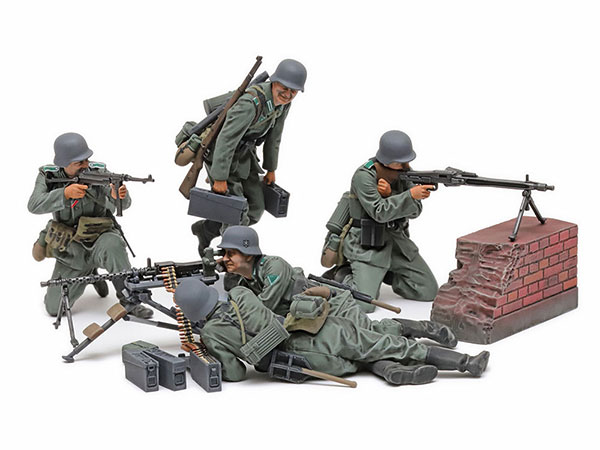 1/35MM ドイツ機関銃チーム (大戦中期) プラモデル[タミヤ]