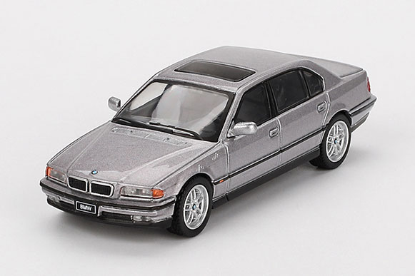 1/64 BMW 750IL アスペン シルバーメタリック(左ハンドル)[MINI GT]