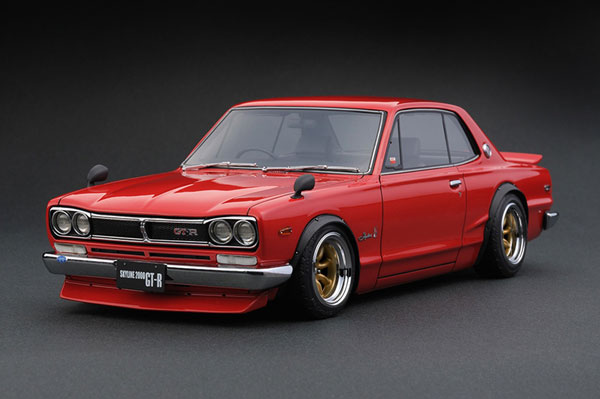 1/18 Nissan Skyline 2000 GT-R (KPGC10) Red[イグニッションモデル