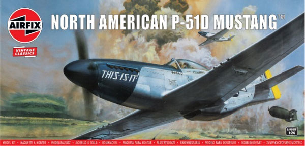 【未開封品】1/24 ノースアメリカン P-51D ムスタング　★プラモデル★ ノースアメリカン P-51D ムスタング (プラモデル) - ホビー