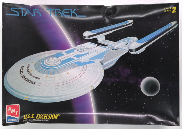 【中古】スタートレック U.S.S. EXCELSIOR プラモデル[AMT]