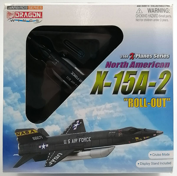 【中古】Xプレーンシリーズ 1/144 ノースアメリカン X-15A-2 “ROLL-OUT”[ドラゴンウイングス ウォーバーズ]