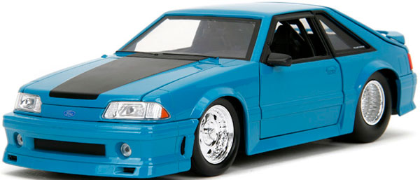 1/24 F＆F10 フォード マスタング GT ブルー (ジェイコブ)[Jada
