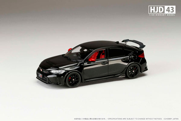 1/43 ホンダ シビック TYPE R (FL5) 純正オプション装着車 クリスタルブラックパール[ホビージャパン]《１１月予約》