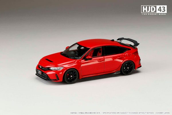 1/43 ホンダ シビック TYPE R (FL5) 純正オプション装着車 フレーム