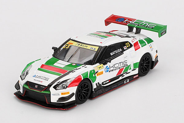 1/64 Nissan GT-R Nismo GT3 FIA GT ワールドカップ マカオ 2018 #23 KCMG (左ハンドル)[MINI GT]