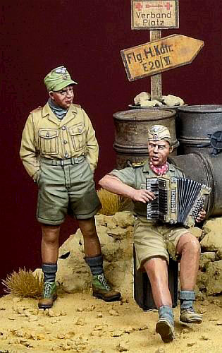DAK ドイツアフリカ軍団キレナイカ 1941 1/6タイプ ホットトイズ