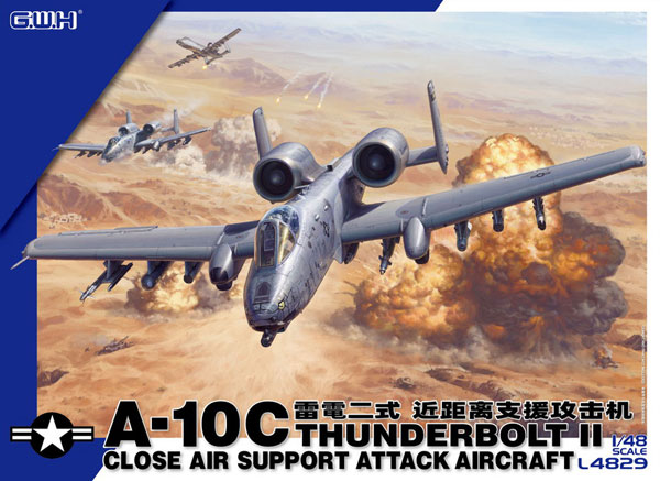 1/48 アメリカ空軍 A-10C攻撃機 プラモデル[グレートウォールホビー]