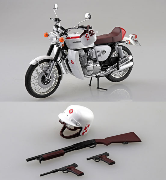 ザ・バイク No.SP 1/12 ワイルド7 飛葉ちゃんのCB750FOUR プラモデル[アオシマ]