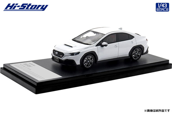 1/43 SUBARU WRX S4 STI Sport R (2021) セラミックホワイト[ハイストーリー]