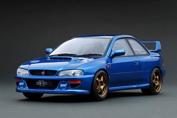 1/18 SUBARU Impreza 22B-STi Version (GC8改) Blue[イグニッションモデル]