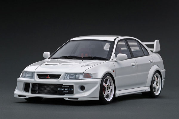 1/18 Mitsubishi Lancer Evolution VI GSR T.M.E (CP9A) White[イグニッションモデル]