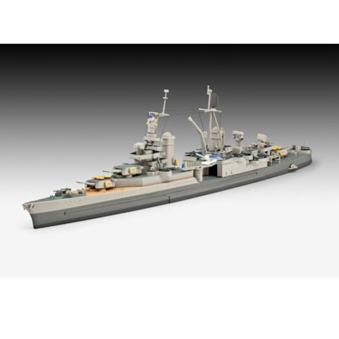 1/700 U.S.S. フレッチャー＆U.S.S. インディアナポリス 駆逐2艦ギフトセット プラモデル[ドイツレベル]