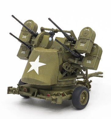 1/35 M55 四連装機関銃トレーラー“2 in 1” プラモデル[ダイナモモデルズ]