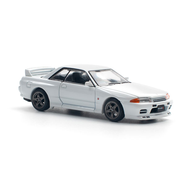 1/64 NISSAN GT-R R32 - CRYSTAL WHITE[POP RACE]