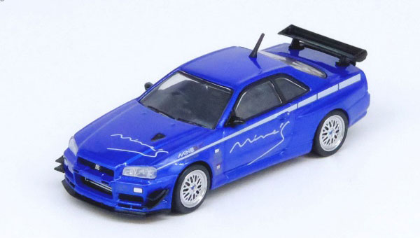 1/64 NISSAN スカイライン GT-R (R34) V-SPEC Tuned by “MINE'S”[INNO Models]