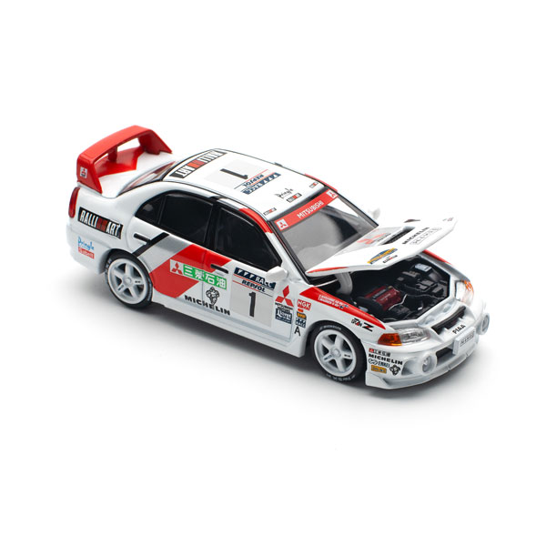 1/64 MITSUBISHI LANCER EVO IV - WINNER， RALLY DE CATALUNYA 1997 -[POP RACE]