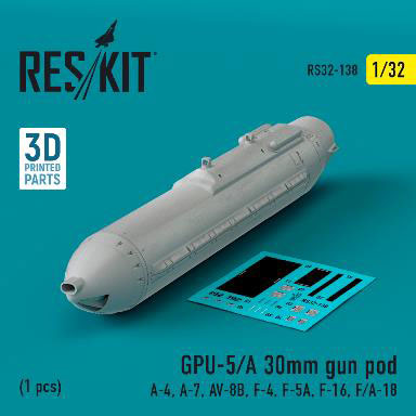 1/32 GPU-5/A 30mmガンポッド[RES/KIT]