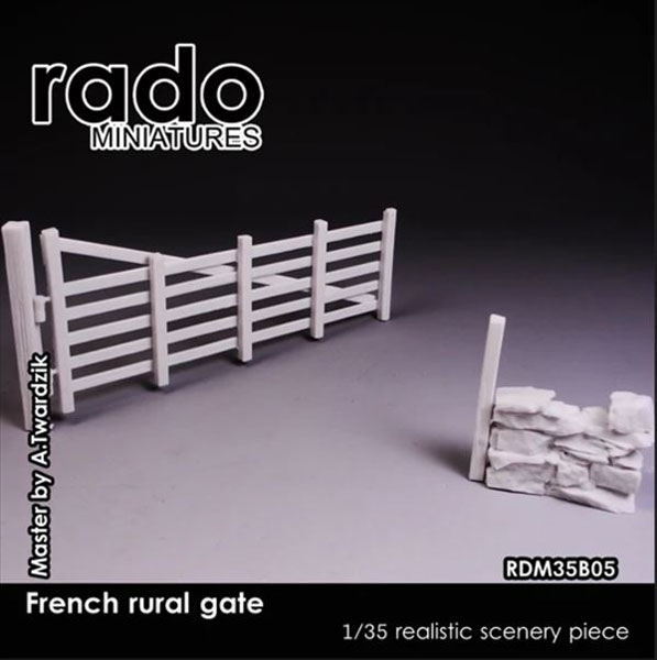 1/35 汎用 フランスの農場の門[Rado Miniatures]