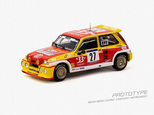 1/64 Renault 5 MAXI Turbo Tour de Corse - Rallye de France 1985 Didier Auriol / Bernard Occelli[Tarmac Works]