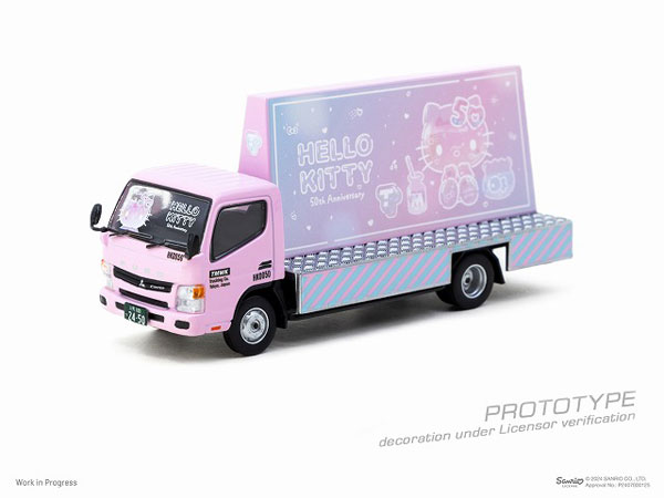 1/64 Mitsubishi Fuso Canter Hello Kitty Billboard[Tarmac Works]