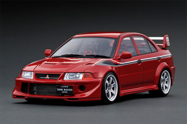 1/18 Mitsubishi Lancer Evolution VI GSR T.M.E (CP9A) Red[イグニッションモデル]