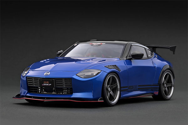 1/18 TOP SECRET Fairlady Z (RZ34) Blue Metallic[イグニッションモデル]