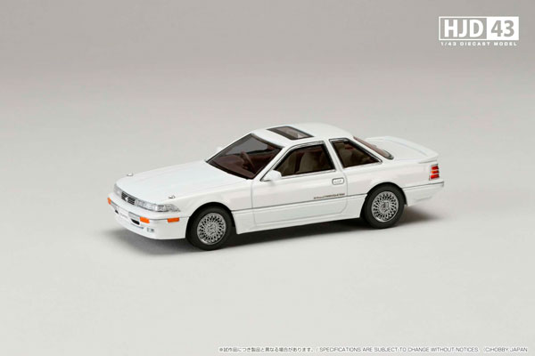 1/43 トヨタ ソアラ 2000 TWINCAM 24 TWIN TURBO GT-TWIN TURBO L (GZ20) スーパーホワイト IV[ホビージャパン]