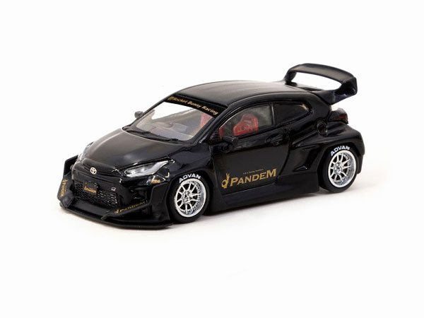 1/64 Pandem Toyota GR Yaris Black[Tarmac Works]