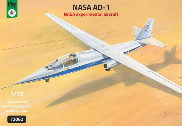 1/72 NASA AD-1 実験用航空機 プラモデル[フライ]