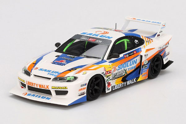 1/43 Nissan シルビア(S15) LB-Super Silhouette #555 2023 Formula Drift Japan[TSMモデル]