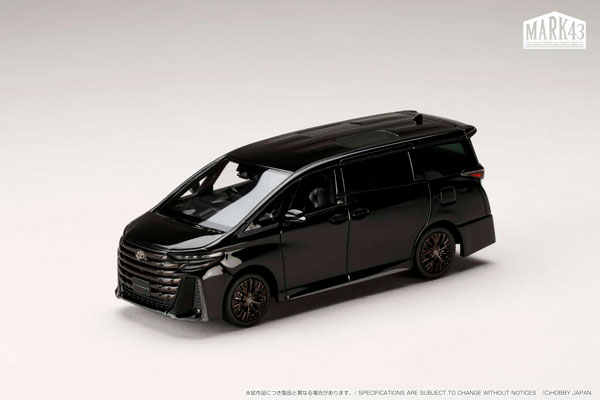 1/43 トヨタ VELLFIRE Z Premier ブラック[MARK43]