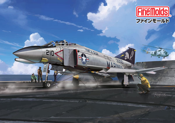 1/72 ジェット機 アメリカ海兵隊 F-4N 戦闘機 VMFA-531 “グレイゴースト” プラモデル[ファインモールド]