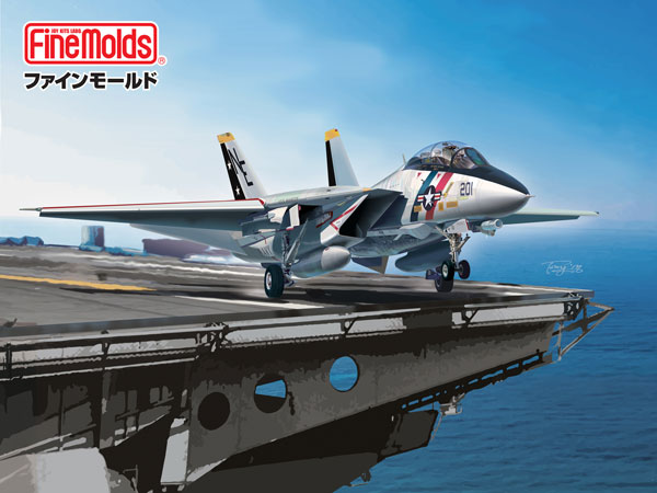 1/72 ジェット機 アメリカ海軍 F-14A トムキャット VF-2 “バウンティハンターズ” プラモデル[ファインモールド]