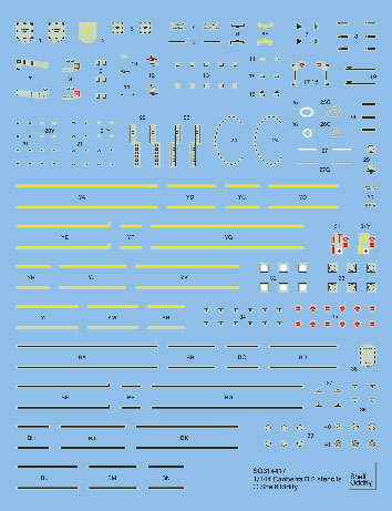 1/144 キャンベラ B.2 データステンシル デカール[シェルフオディティー]