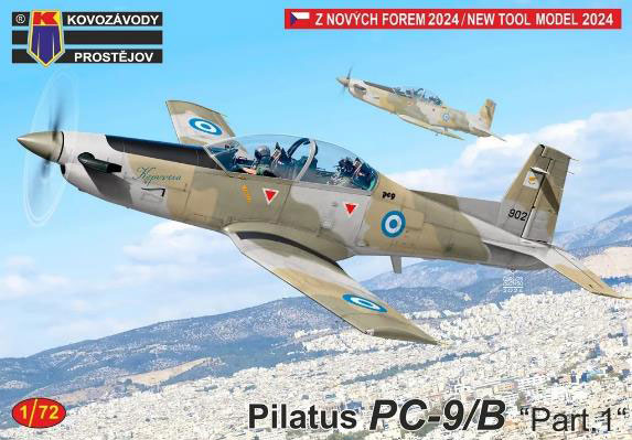 1/72 ピラタス PC-9/B “パート1” プラモデル[KP Models]