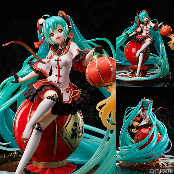 【中古】【特典】[F：NEX×POPPRO] 初音ミク 2021春節Ver. 1/7 完成品フィギュア (F：NEX限定)[フリュー]