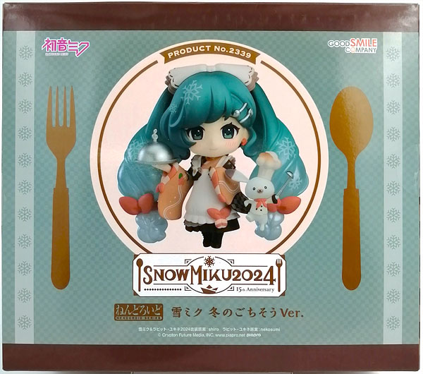 【中古】ねんどろいど 雪ミク 冬のごちそうVer. (ワンダーフェスティバル 2024[冬]、GOODSMILE ONLINE SHOP等限定)[グッドスマイルカンパニー]