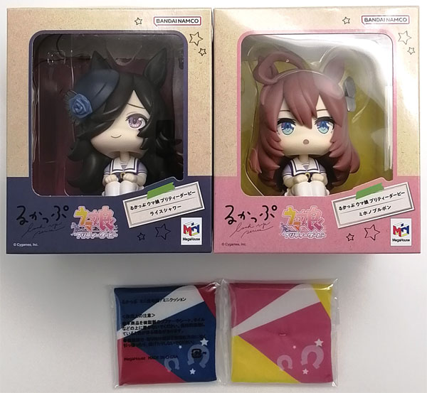 【中古】【特典】るかっぷ ウマ娘 プリティーダービー ミホノブルボン＆ライスシャワーセット (メガトレショップ、CyStore限定)[メガハウス]