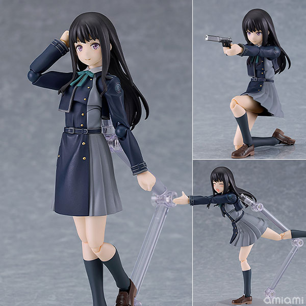 【中古】【特典】figma リコリス・リコイル 井ノ上たきな (GOODSMILE ONLINE SHOP限定)[マックスファクトリー]