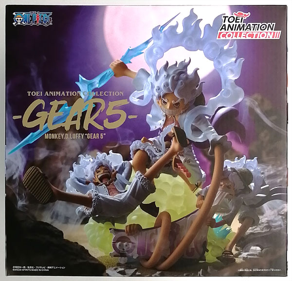 【中古】ワンピース TOEI ANIMATION COLLECTION －GEAR5－ 完成品フィギュア (東映アニメーションオフィシャルストア限定)[東映アニメーション]