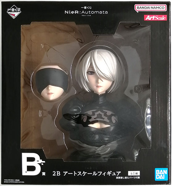 【中古】一番くじ NieR：Automata Ver1.1a B賞 2B アートスケールフィギュア (プライズ)[BANDAI SPIRITS]