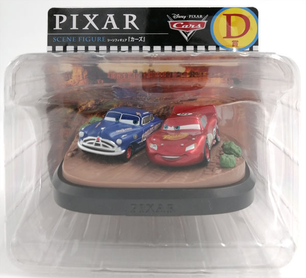 【中古】Happyくじ / PIXAR D賞 シーンフィギュア『カーズ』 (プライズ)[サニーサイドアップ]