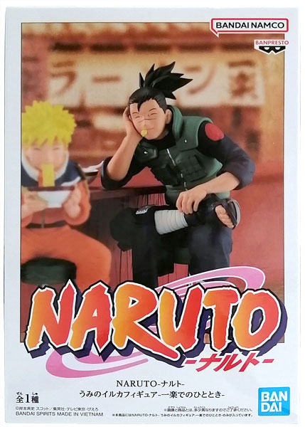 【中古】NARUTO-ナルト- うみのイルカフィギュア-一楽でのひととき- (プライズ)[BANDAI SPIRITS]