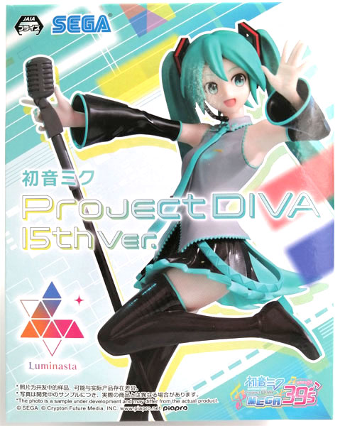 【中古】初音ミク Project DIVA MEGA39’s Luminasta “初音ミク” Project DIVA 15th Ver. (プライズ)[セガ]