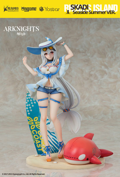 【中古】【特典】アークナイツ スカジ ウェーブライダーWR04 Ver. 1/7 完成品フィギュア (bilibili限定)[AniGame]