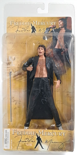 【中古】QUEEN FREDDIE MERCURY 7インチ アクションフィギュア[ネカ]